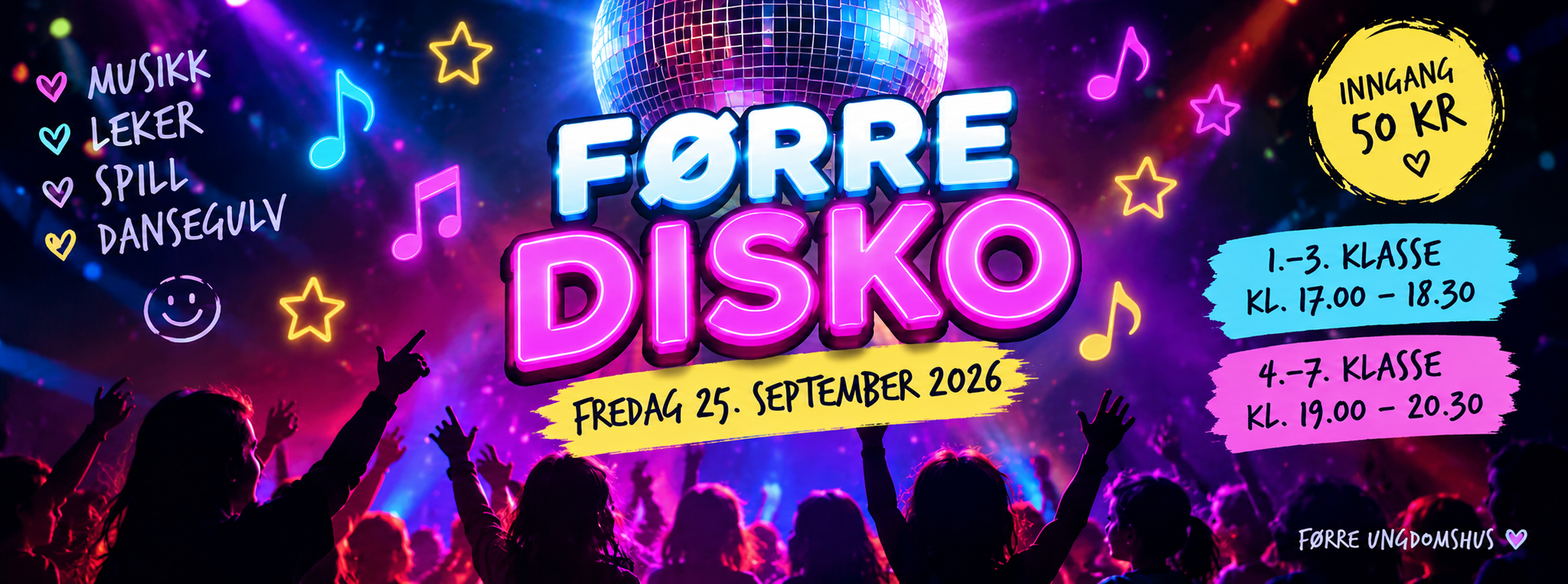 Førre Disko – 4.–7. klasse